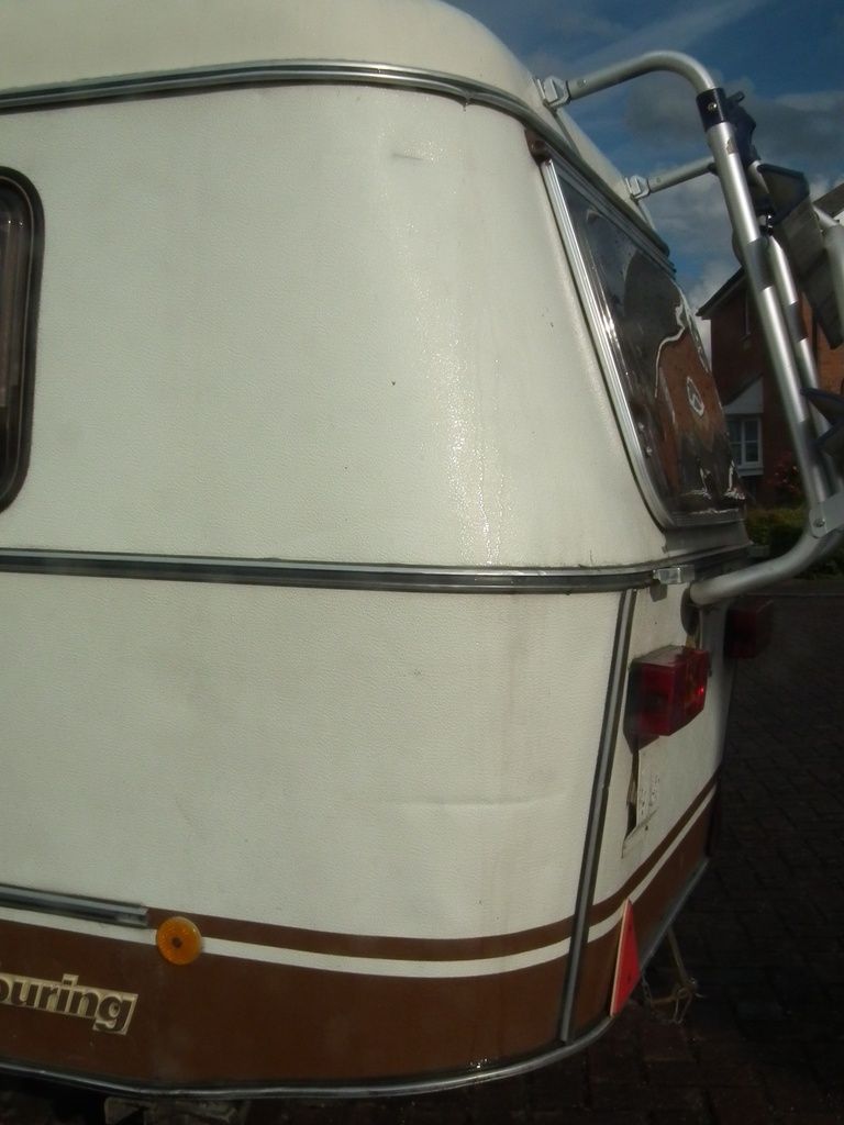 For Sale 1980 Eriba Puck, 2 x awning, bike rack, ready to camp